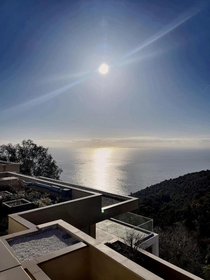 Magnifique 3 Pieces Vue Mer - Eze Lägenhet Exteriör bild